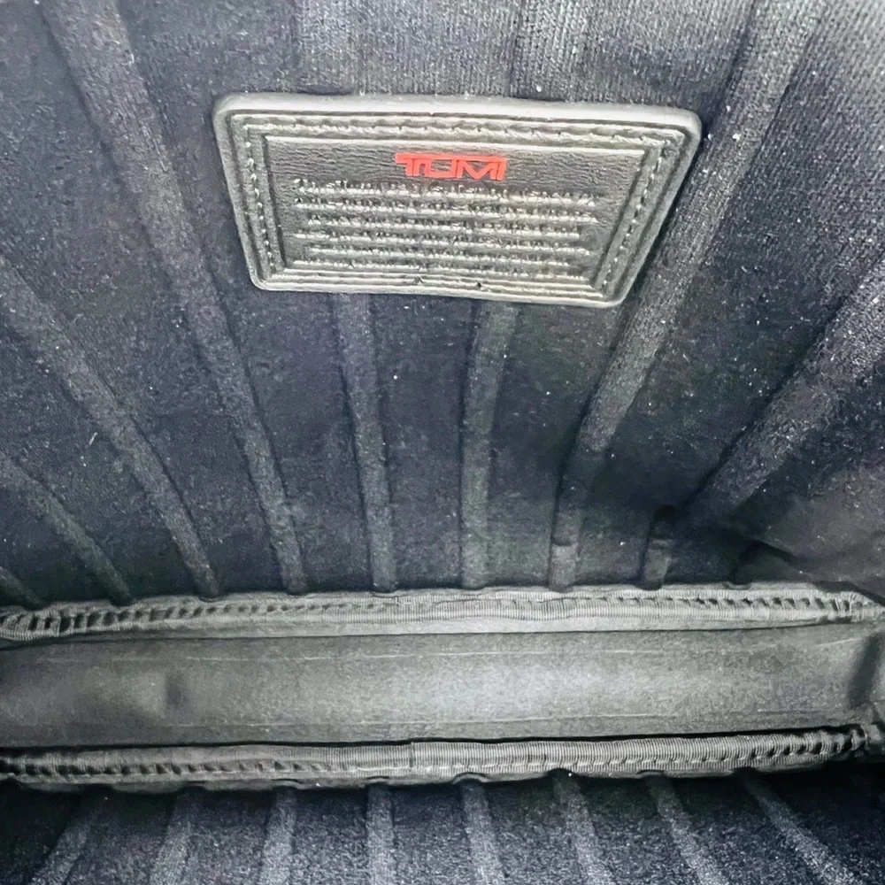 Tumi Netbook Carry Cover Laptop Bag T-PASS Black Ballistic Nylon NWT